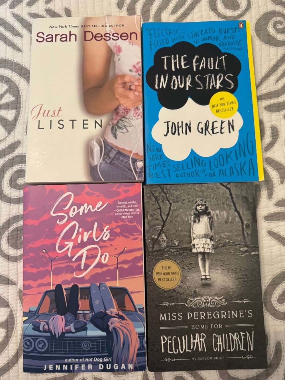 Lot of 4 Young Adult Fiction Books